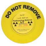 Ludlum Plastic Disk Check Sources