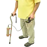 Ludlum Model 44-10 with Cane